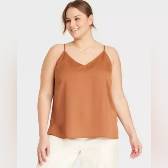 NWOT - Women's S Matte Satin Essential Cami - A New Day - Picture 4 of 8